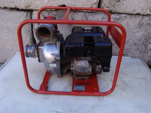 Mq multiquip 3&#034; water trash pump gas 4.8 hp honda qp-303h &#034;nice&#034; for sale