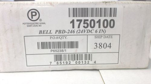 Potter Bell PBD-246(24VDC6IN) Protection Bell 13009/10-1