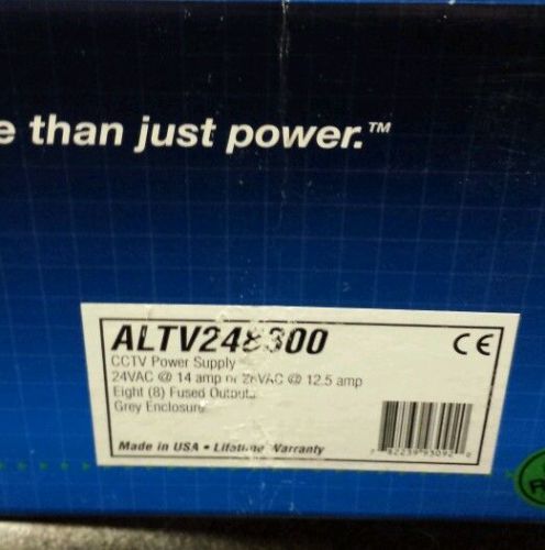 Altronix #ALTV248300 8-Fused Outputs CCTV Security Camera Power Supply