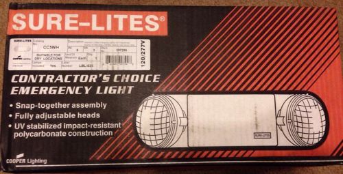 Cooper Sure-Lites CC5WH 120/277v Contractor&#039;s Choice Emergency Light 397255