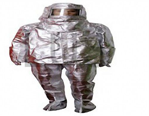 Thermal radiation 1000 degree heat resistant aluminized suit fireproof clothes for sale
