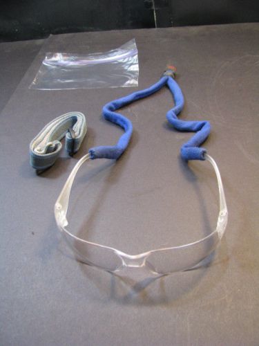 3 pcs construction lot&gt;-chin strap&gt;safety work glass`s&gt; chums eyeglass retainer for sale
