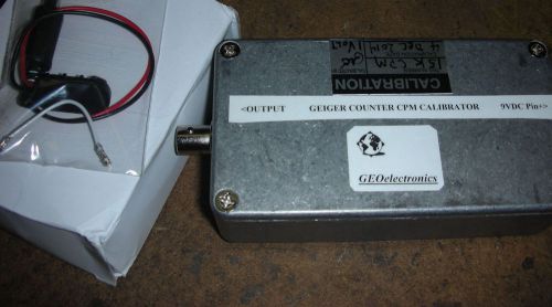 GEOelectronics Grade 15KCPM  Quartz  CDV-700 type Geiger Counter Calibrator