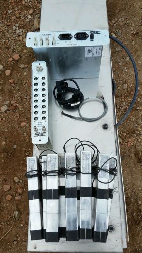 16 alpha spectra detectors  515x12/1.125b w/saic conector box and power supply for sale