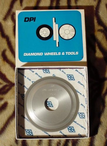 5&#034;  PROFILE GRINDING DIAMOND WHEELS 320 GRIT 10 DEGREE FACTORY SEALED!