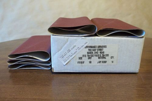 Abrasive Pump Sleeve 9x10 5/8&#034; 180 Grit - 10 New in Box * Multiple