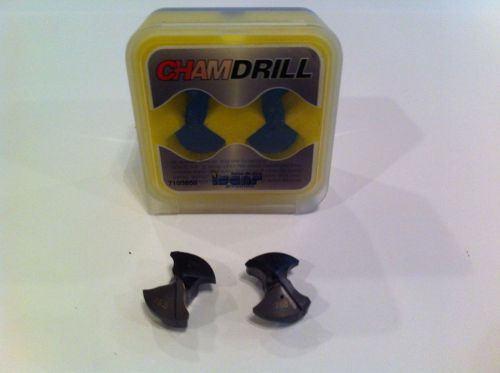 ISCAR .625 ChamDrill Inserts **2pc Pack**