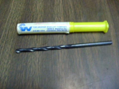 GEORGE WHALLEY HSSS Oil-Hole Drill - Straight Shank 7/32&#034; 3&#034; 1/8FL X 5 1/2&#034;