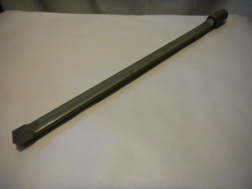 1 5/16&#034; (1.312) x 24 5/8&#034; oal carbide tipped gun drill - sharp - 1 3/8&#034; shank for sale