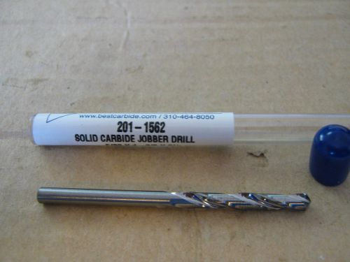 5/32(.1562) jobber ( std) carbide 25deg helix 118deg split pt drill new for sale