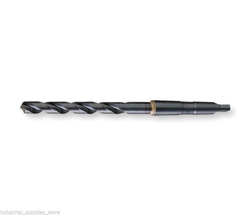 Taper shank drill, 23/32, #2mt, blk oxide, qty. 2 for sale