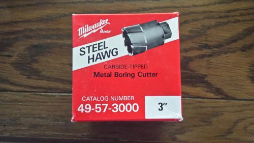 Milwaukee Steel Hawg 3&#034; Catalog #49-57-3000 1-24 pieces available
