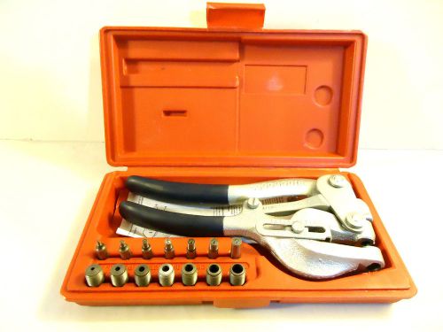 Roper whitney no. 5 jr hand punch kit, usa, used. for sale