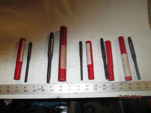MACHINIST TOOLS LATHE MILL Large Lot of Machinist Reamers Expanding Quick Set