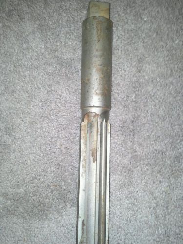 Morse  hand reamer; 1 11/16 &#034; straight flute; hss; made in u.s.a for sale
