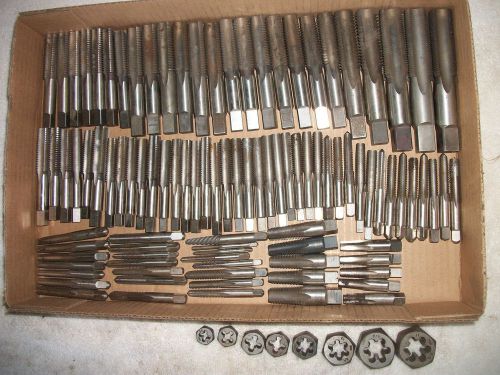 TAPS AND DIES, EASY OUT LOT OF 100+ All USA made Great Condition