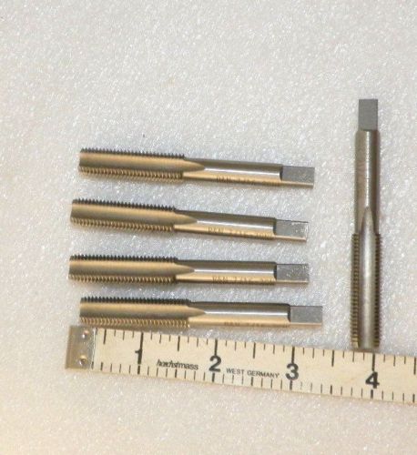 5 pieces hand tap 7/16&#034; -20 h5 gh  nf 4 flutes   r&amp;n 039506 unused (loc1) for sale
