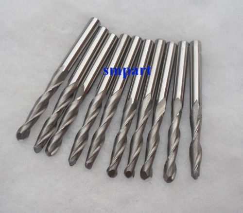 10 ball nose carbide endmill double flute cnc router bits 4 22mm for sale