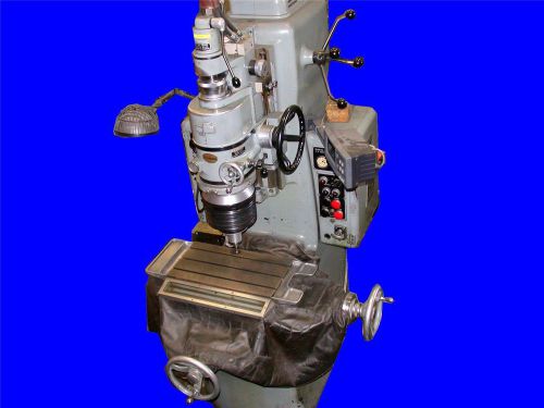 Very nice moore #2 jig grinder 10&#034; x 19&#034; 3 ph 220 volt w/ high speed head &amp; dro for sale