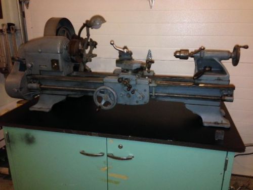 Table top metal lathe montgomery ward 10 inch 04tlc-700a great condition for sale