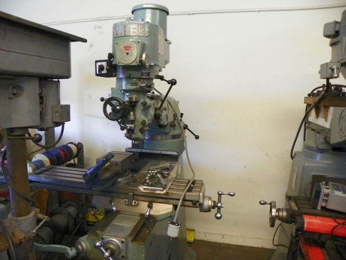 Webb Variable Speed Mill 3 HP 9x42&#034; Table Model LC-1-1/2VH