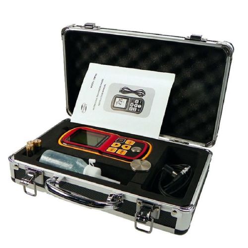 Gm100 pvc digital testing ultrasonic wall thickness gauge meter tester steel for sale