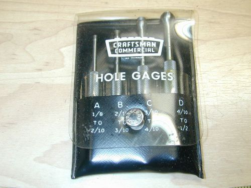 Old Craftsman premium Machinist tools Hole gages inspection tools No 9 - 4056