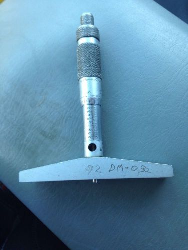 Brown &amp; sharpe 599-603-123-3 outside micrometer,range 0-3 in g8169244 for sale