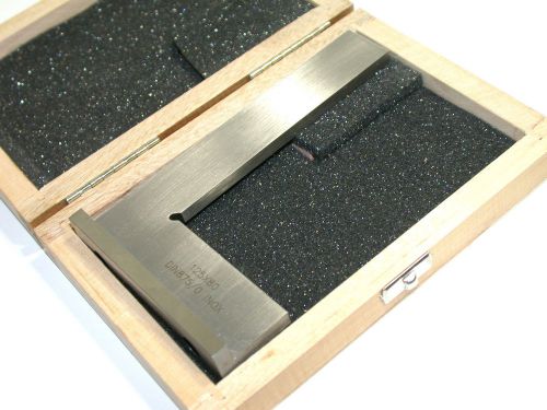NEW HARDENED 125 X 80MM 3-Inch by 5-Inch SQUARE W/BASE DIN875/0 G9640