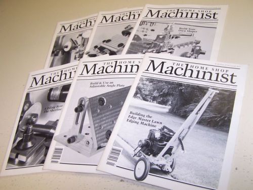 The Home Shop Machinist Magazine all 6 issues from 1998 Precision Metalworking
