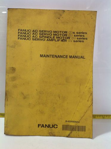 FANUC AC SERVO MOTOR MAINTENANCE MANUAL  AI SERIES