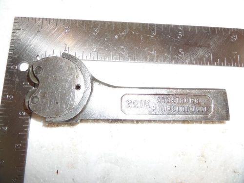 ARMSTRONG KNURLING TOOL No. 1K , CHICAGO IL SOUTH BEND ATLAS CRAFTSMAN LATHE