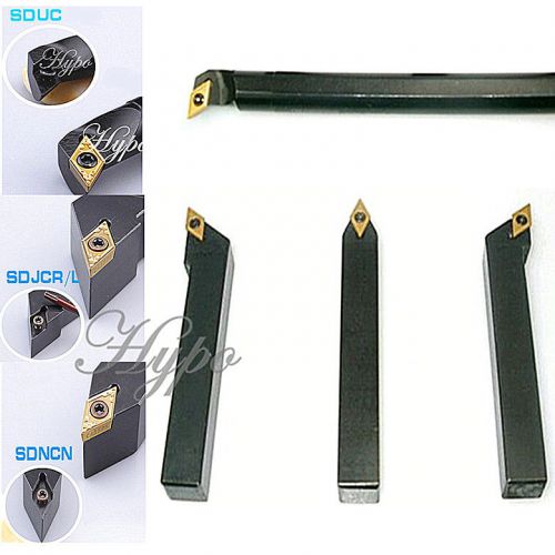 4pc set of sduc sdjc sdncn 12mm internal boring bar &amp;external turning toolholder for sale