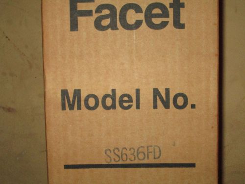 New Facet model SS636FD filter element replacement free shipping
