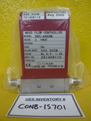 Stec sec-4400m mass flow controller sec-4400 amat 0224-42723 refurbished for sale