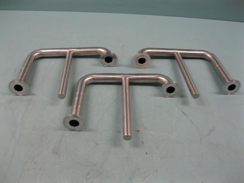 Lot (3) 1&#034; sanitary stainless steel fitting(s) new e17 (1689) for sale