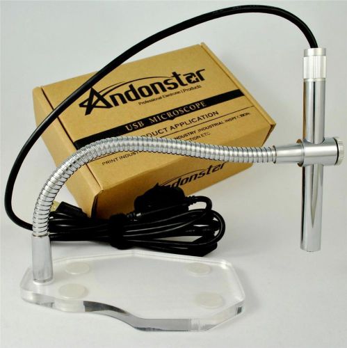 Andonstar 2mp usb digital microscope camera magnifier video endoscope camera us for sale