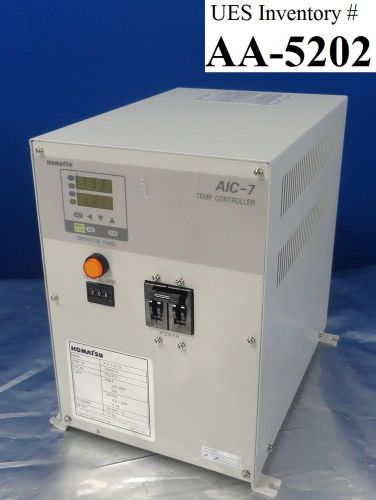 Komatsu AIC-7-6-T3 Temperature Controller 20000310 used working