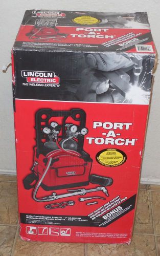NIB!!! LINCOLN ELECTRIC PORT A TORCH THE WELDING EXPERTS NEW!