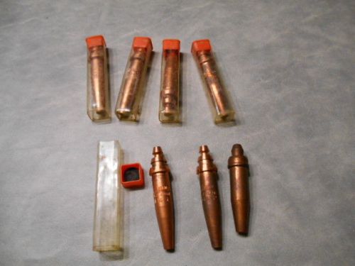 Airco torch tips new old stock (7) for sale