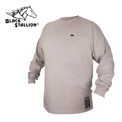 Revco Flame Resistant Cotton Gray T-shirt Size XL