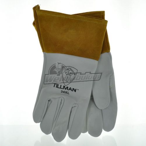Tillman 34 toughest top grain cowhide mig welding gloves, x-large for sale