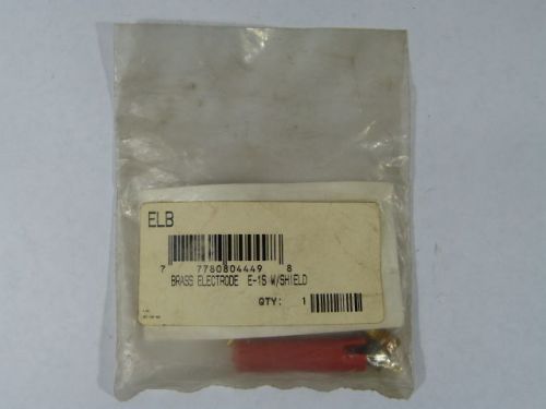 ELB E-1S 13-022000 Brass Wire Suspended Electrode with Shield ! NEW !