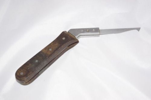 Vintage Woodwork Timber Carpenter Marking Knife Scriber Hook Stainless Steel