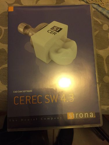 Sirona Cerec 4.3 Software Only Cd