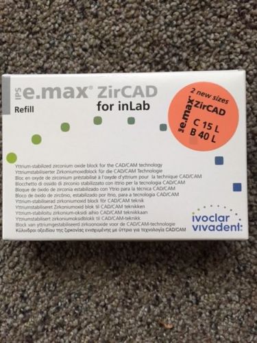 E.Max Zircad for inLab  C15 B40