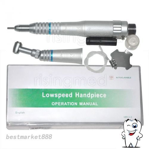 Classic Dental Slow Low Speed Push Button Handpiece Complete Set 2H E-type