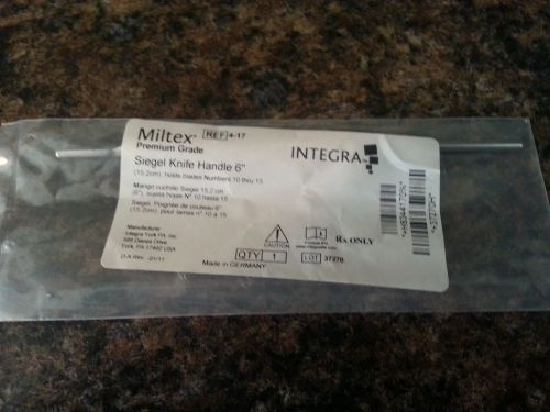 Miltex Premium Grade Siegel Knife Handle 6&#034;  Ref 4-17