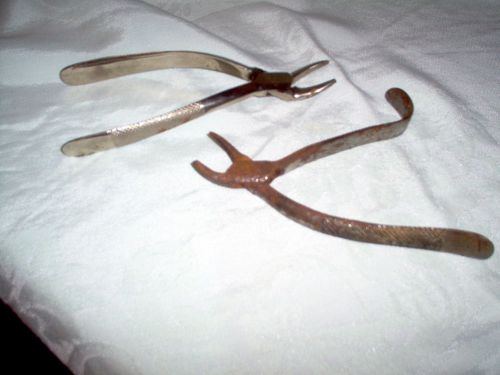 Antique dental pliers