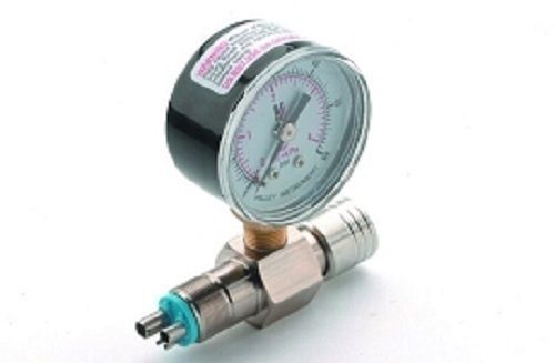 Handpiece Pressure Test Gauge 0-100 PSI For 6 Pin Or 5 Hole Handpieces